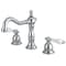 Kingston Brass KS1971PL 8" Widespread Bathroom Faucet, Polished Chrome KS1971PL - alternate 1